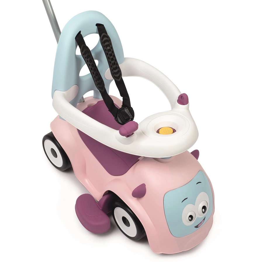 Smoby 3- in- 1 Rutscherfahrzeug Maestro Rose