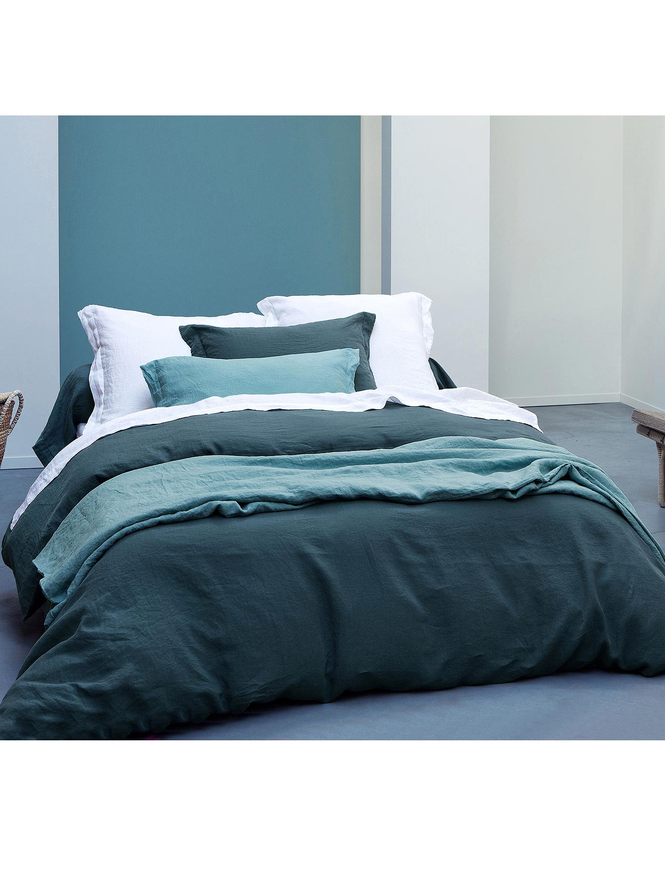 Housse de couette lin
