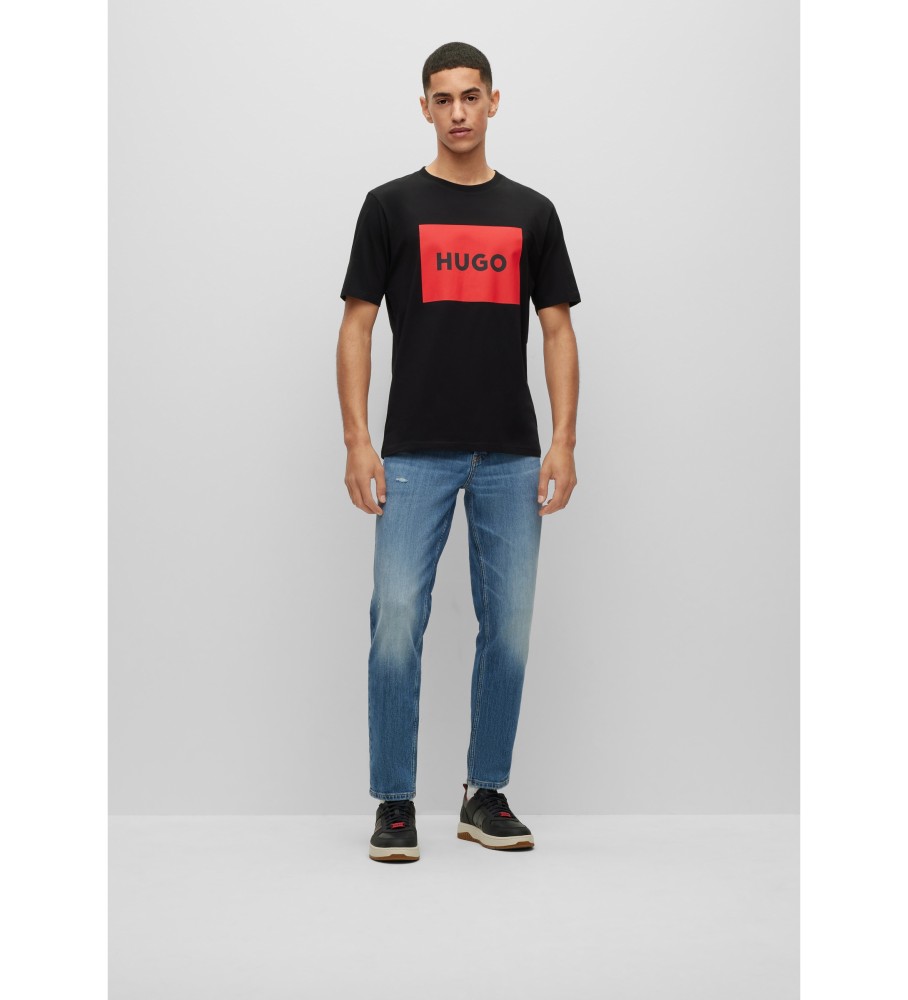 Camiseta preta HUGO Dulive