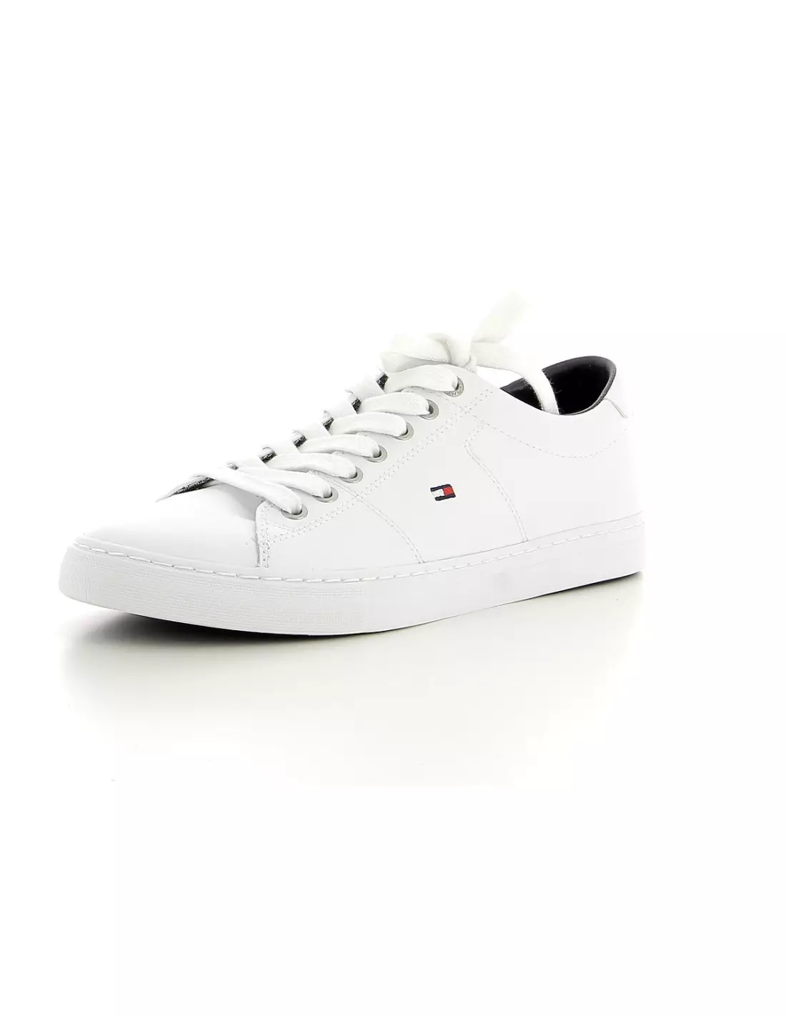 TOMMY HILFIGER ESSENTIAL LEATHER - Baskets Blanc