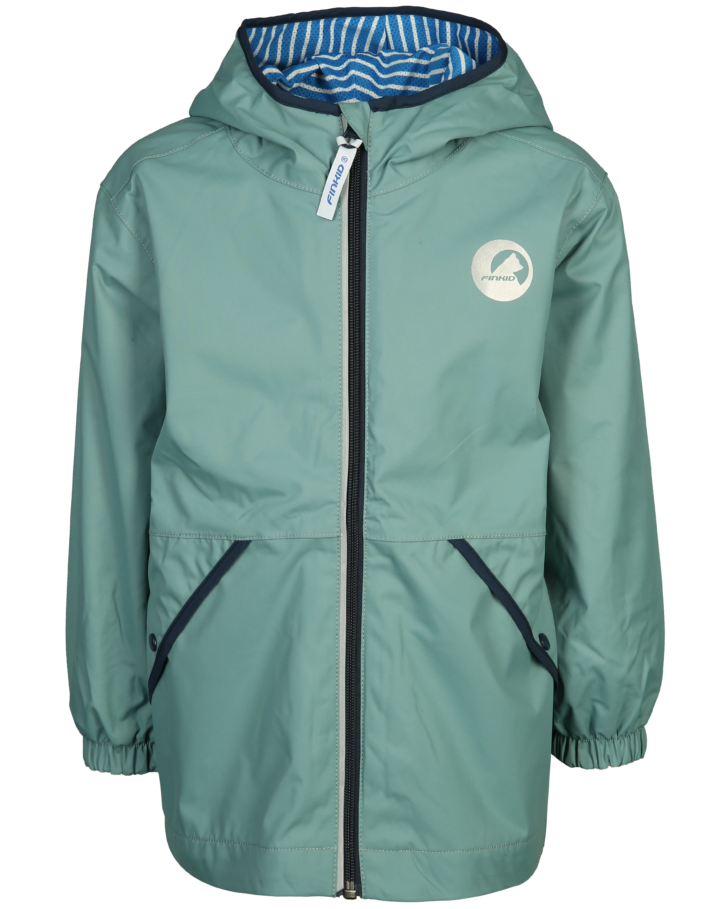 Funktionsjacke PUUSKIAINEN in trellis/navy
