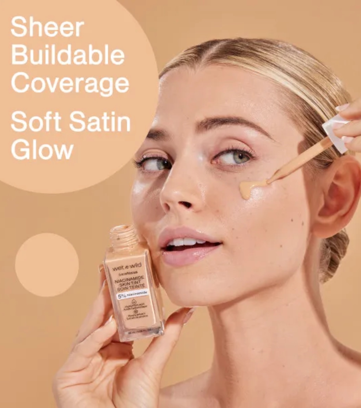 Wet N Wild - Base Bare Focus Niacinamide Skin Tint - Deep