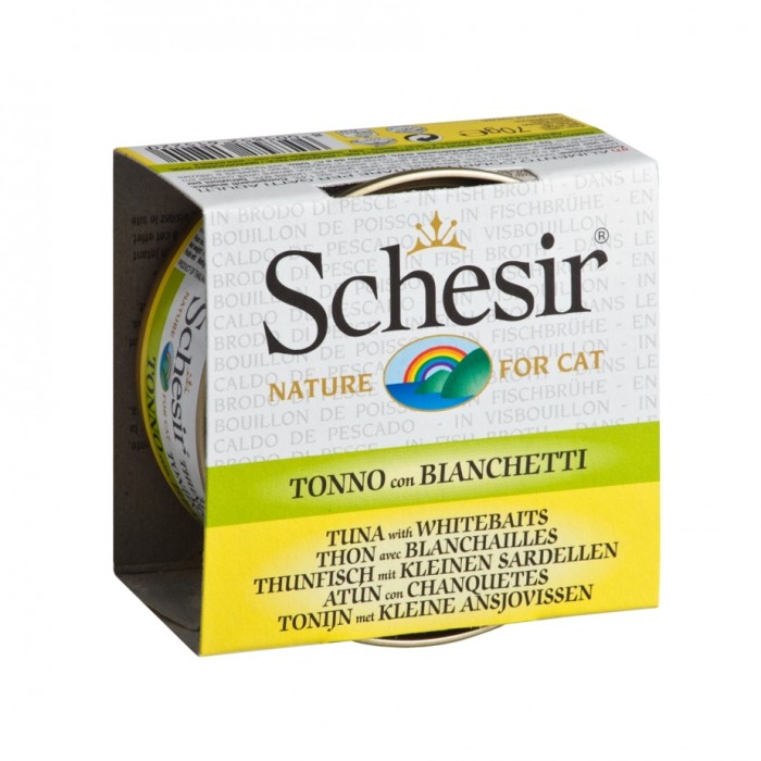 Schesir Pâtées en bouillon Adult - 14 x 70 g