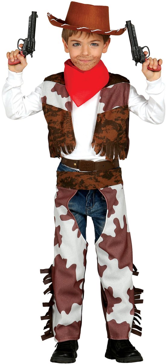 Cowboy Kostuum Kind Bruin