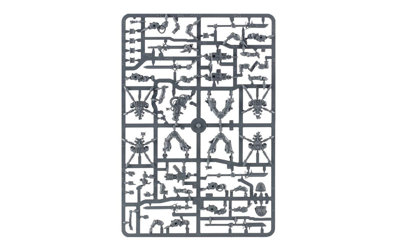 Figurenset Warhammer 40.000 Grey Knights Strike SquadWarhammer Miniaturen Bausatz