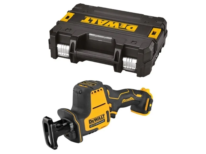 DeWALT DCS312NT, Sort, Gul, 2800 spm, 84 dB, 3 dB, Batteri, 1,38 kg