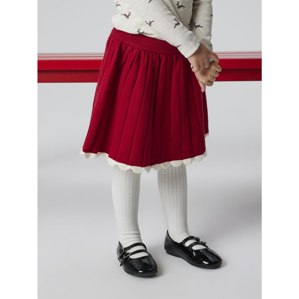 Køb Name It Jester Red Nmfralbo Knit Skirt