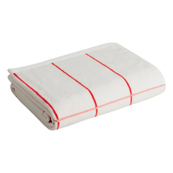 Baina Serviette de bain Bethell | Blanc/Écru