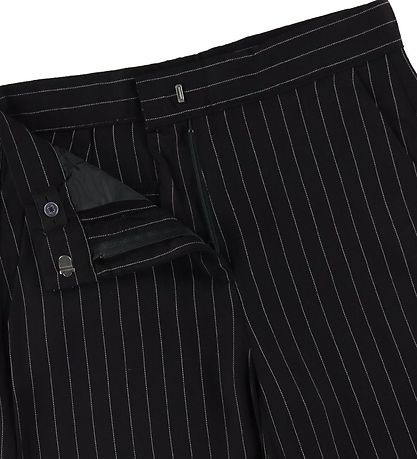 LMTD Bukser - NlfRin - Blåck/Pinstripes
