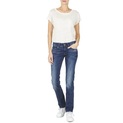 G-Star Raw - MIDGE SADDLE MID STRAIGHT - Denim