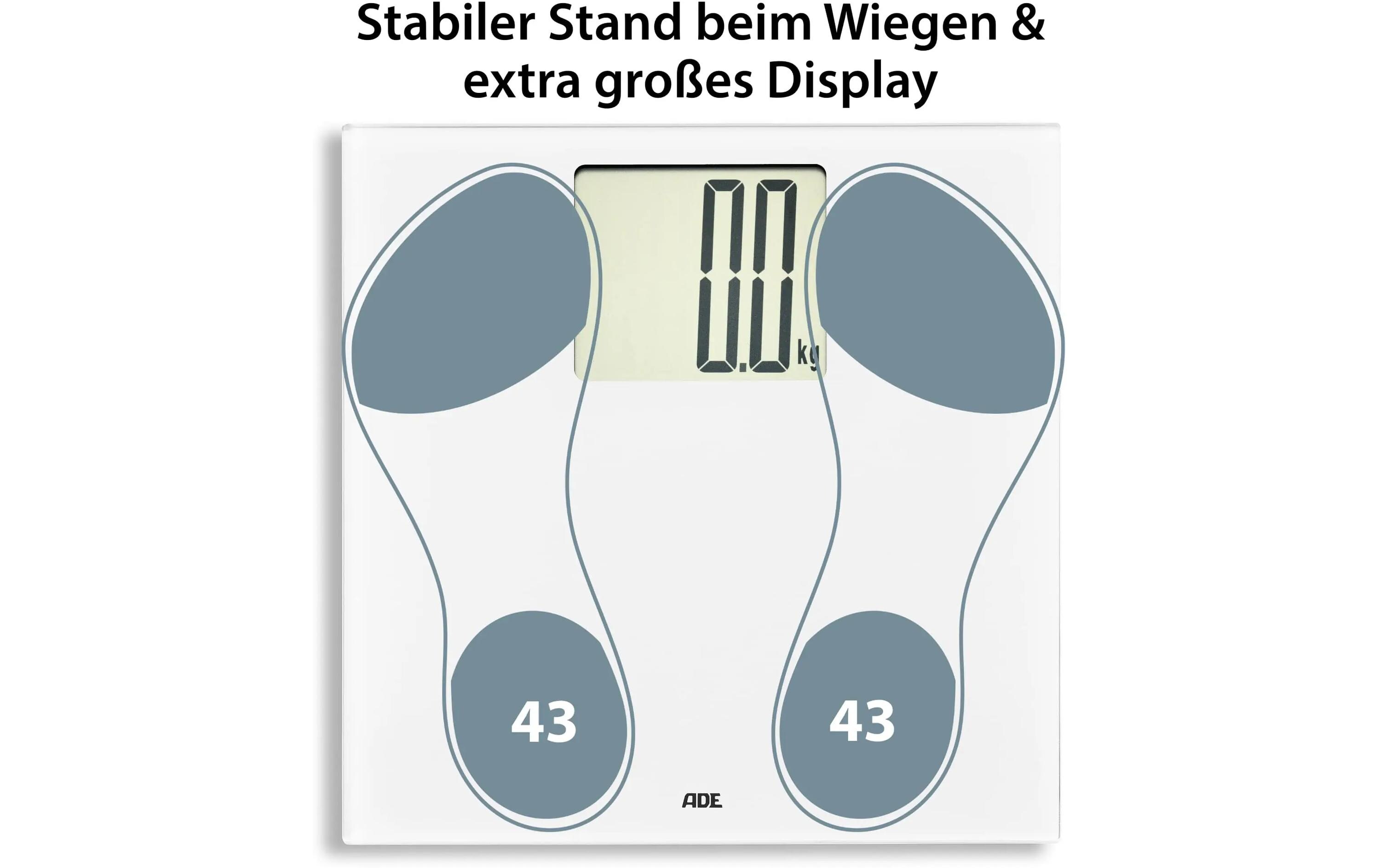 Personenwaage Katharina WeissDigitale Körperwaage mit XXL Display