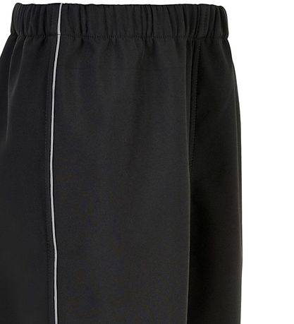Mikk-Line Softshellhosen m. Fleece - Schwarz