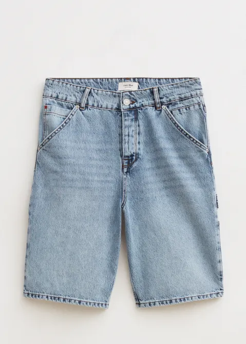 Denim carpenter korte broek blauw (BLW.USL)