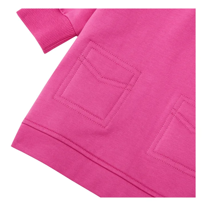 Moncler Robe Hoodie Unie | Rose fuschia