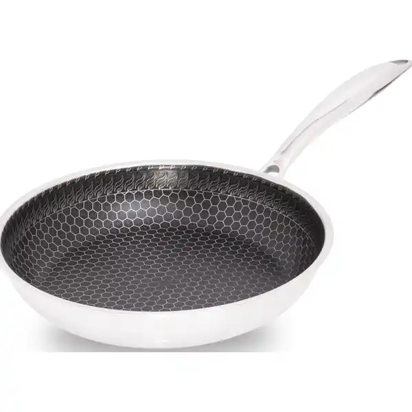 Edelstahl-Pfanne, 24cm