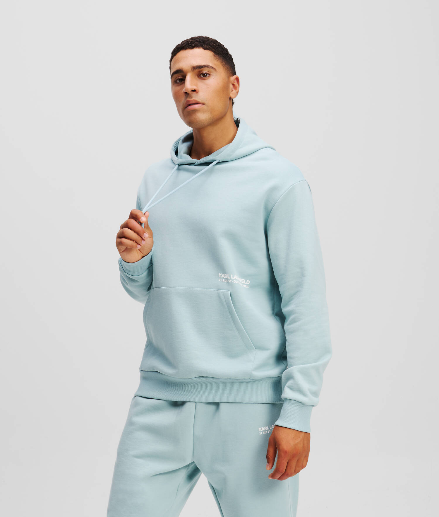 SWEAT-SHIRT À CAPUCHE RUE ST-GUILLAUME - Bleu
