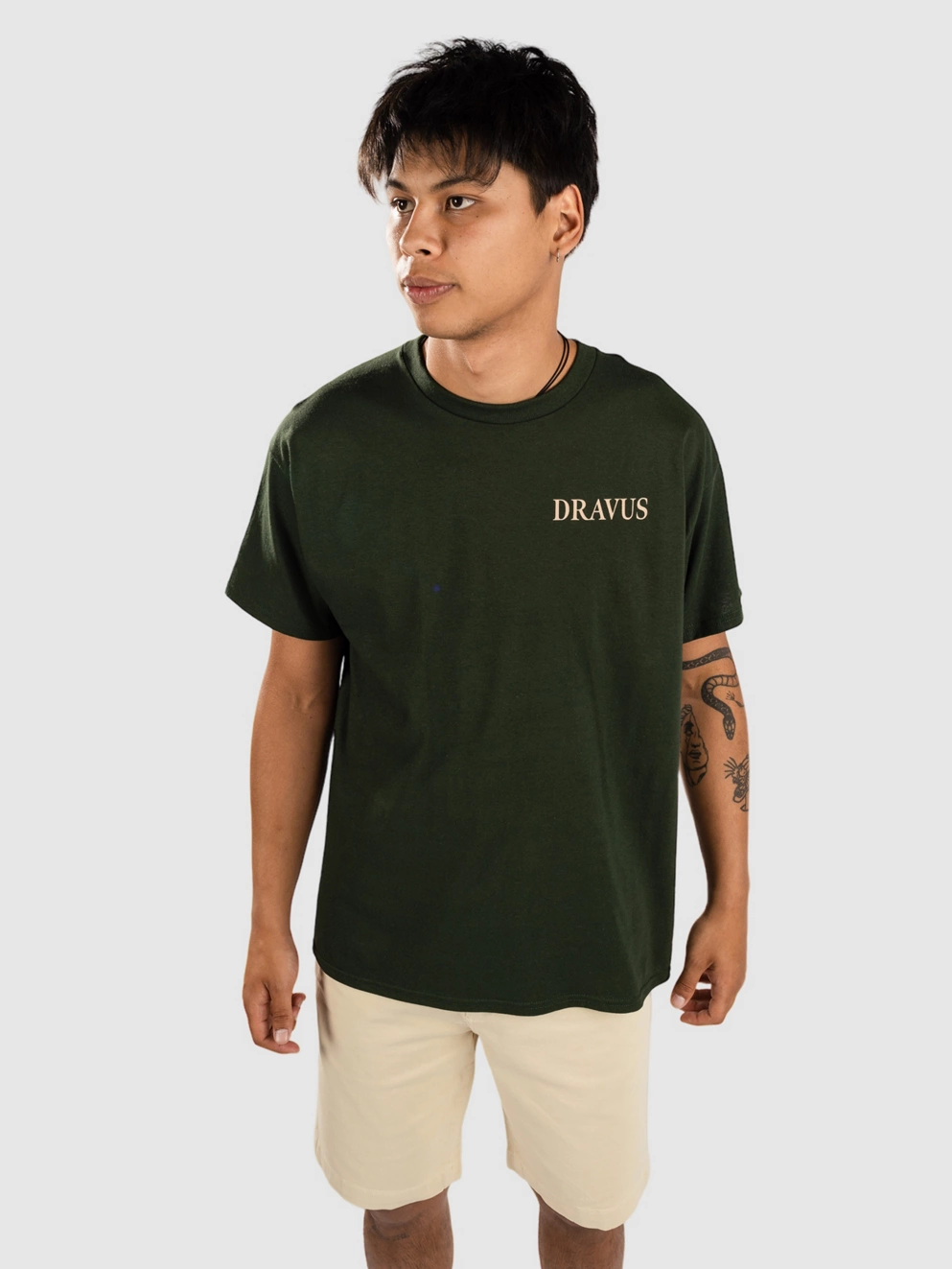 Dravus Road Runner T-Shirt dark green