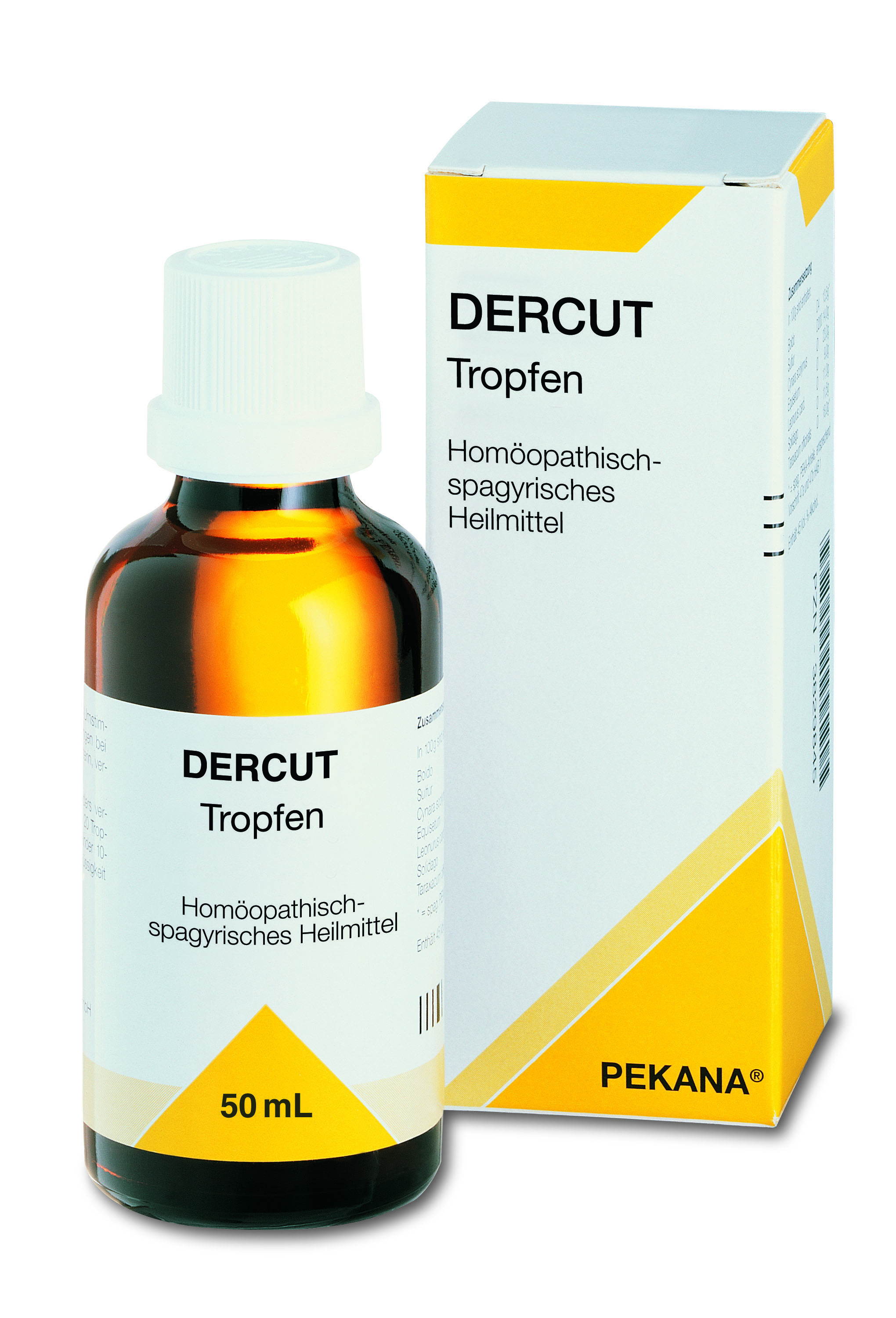 DERCUT Tropfen zum Einnehmen Fl 50 ml<br>50 ml, Flasche, Tropfen zum Einnehmen, Flüssigkeit, zum Einnehmen