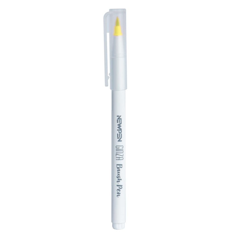Marcador Ginza Pro Brush Pen Amarelo Claro