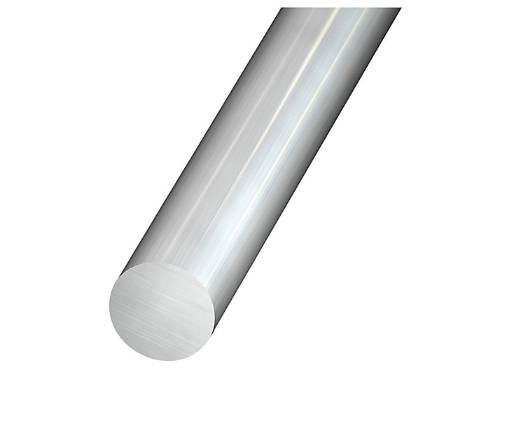 Rond aluminium brut ø4 mm, 1 m