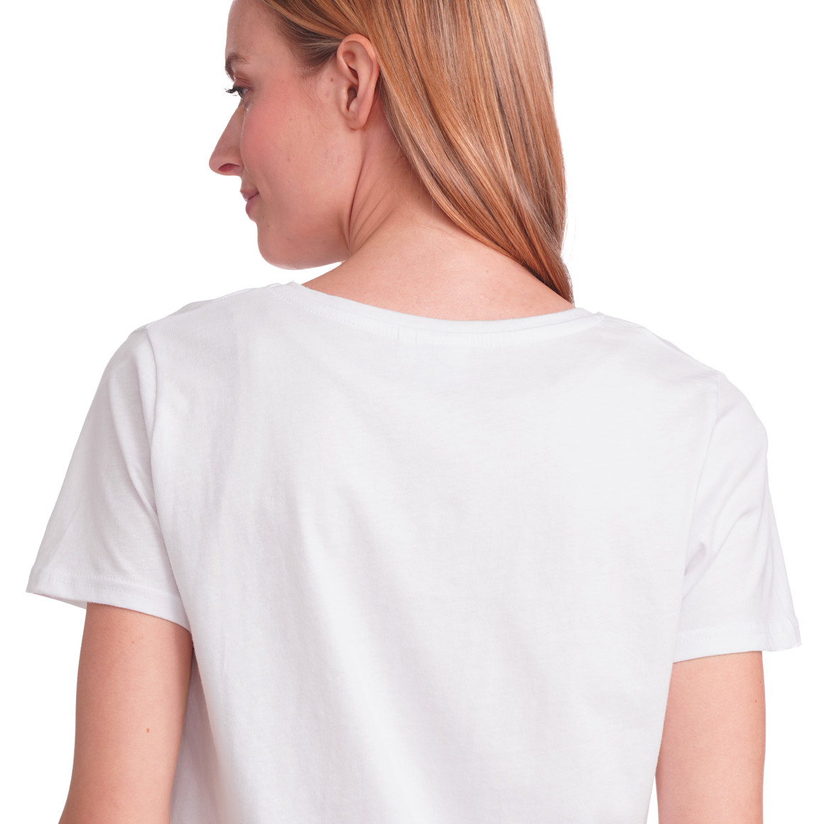 Gna Benotti Minnie Maus T-Shirt mit großem Print weiss