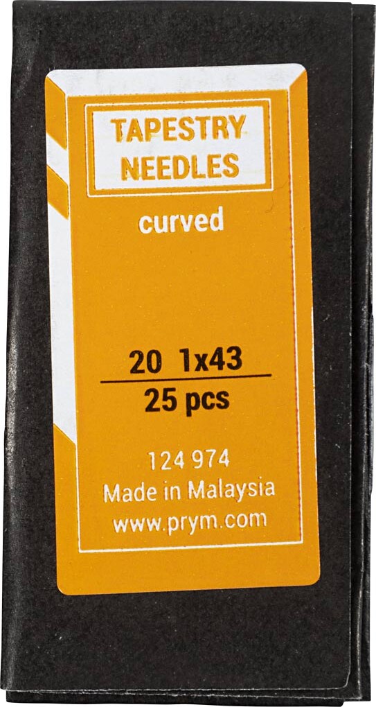 Broderinål - Øjemål 8 MM - Nr. 20 - L 42 MM - Uden Spids - 25 Stk