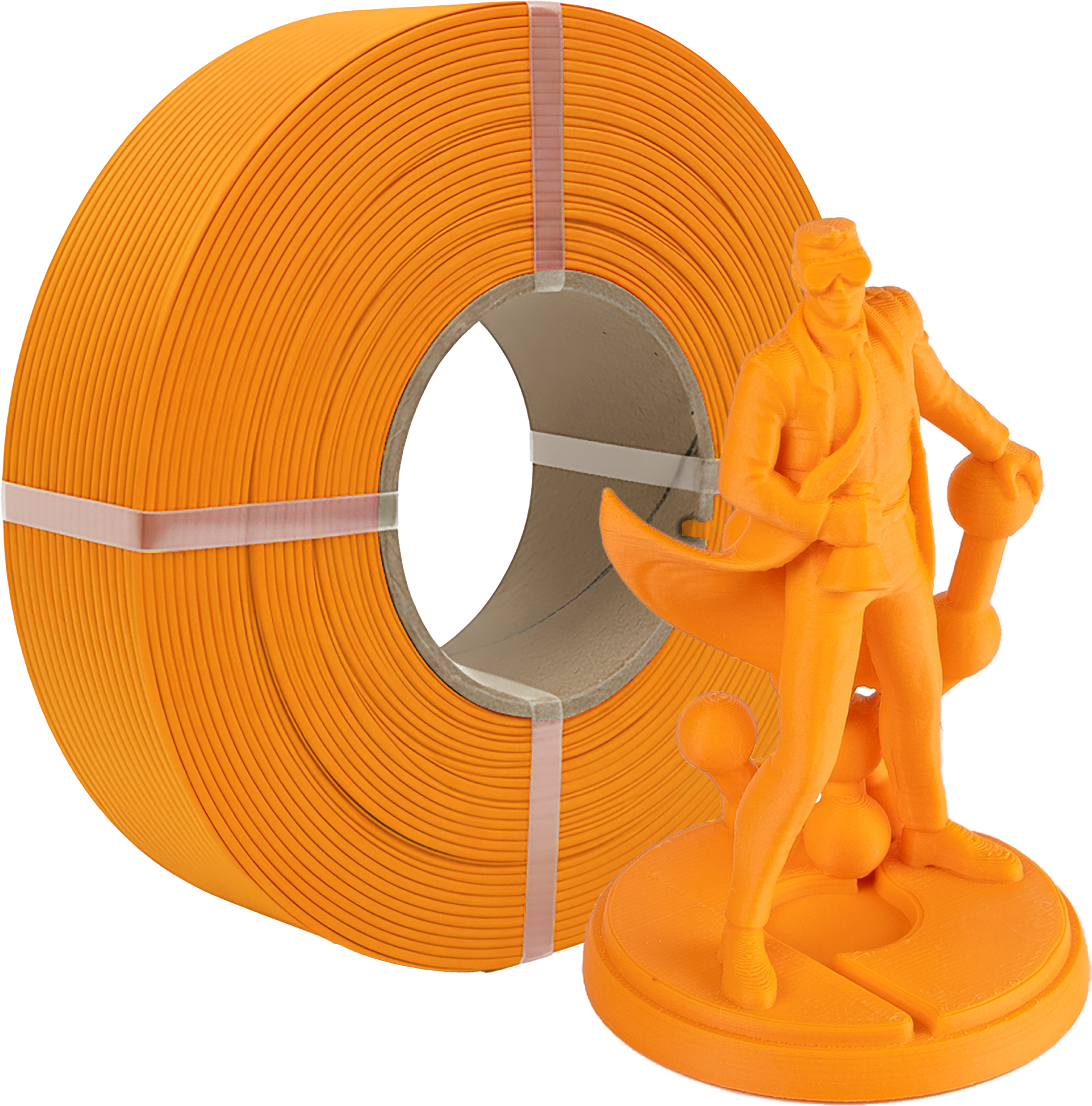 Polymaker  Panchroma™ PLA Refill Matte Sunrise Orange, 1,75 mm / 1000 g    Matte Eleganz in Sunrise Orange