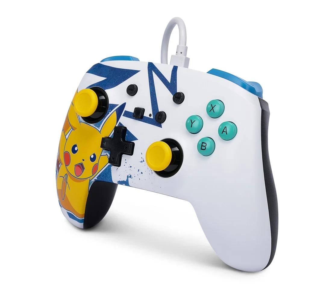 PowerA NSW ENH Wired Controller - Pikachu High Voltage /Nintendo Switch
