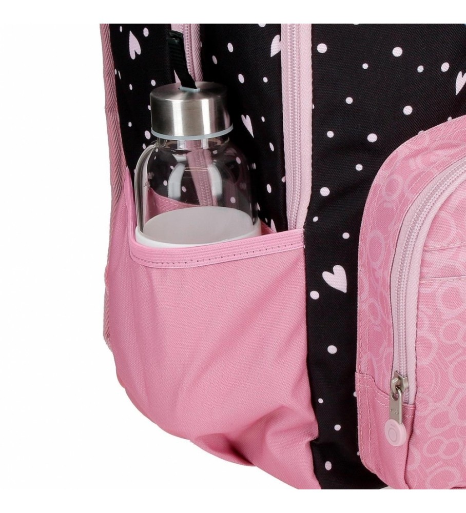 Mochila para Carrinho de Bebê Enso Love Vibes Adaptável Rosa
