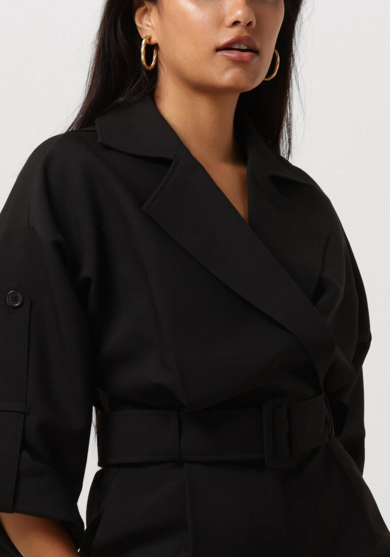 NOTRE-V zwarte notre-v jumpsuit nv-benny jumpsuit