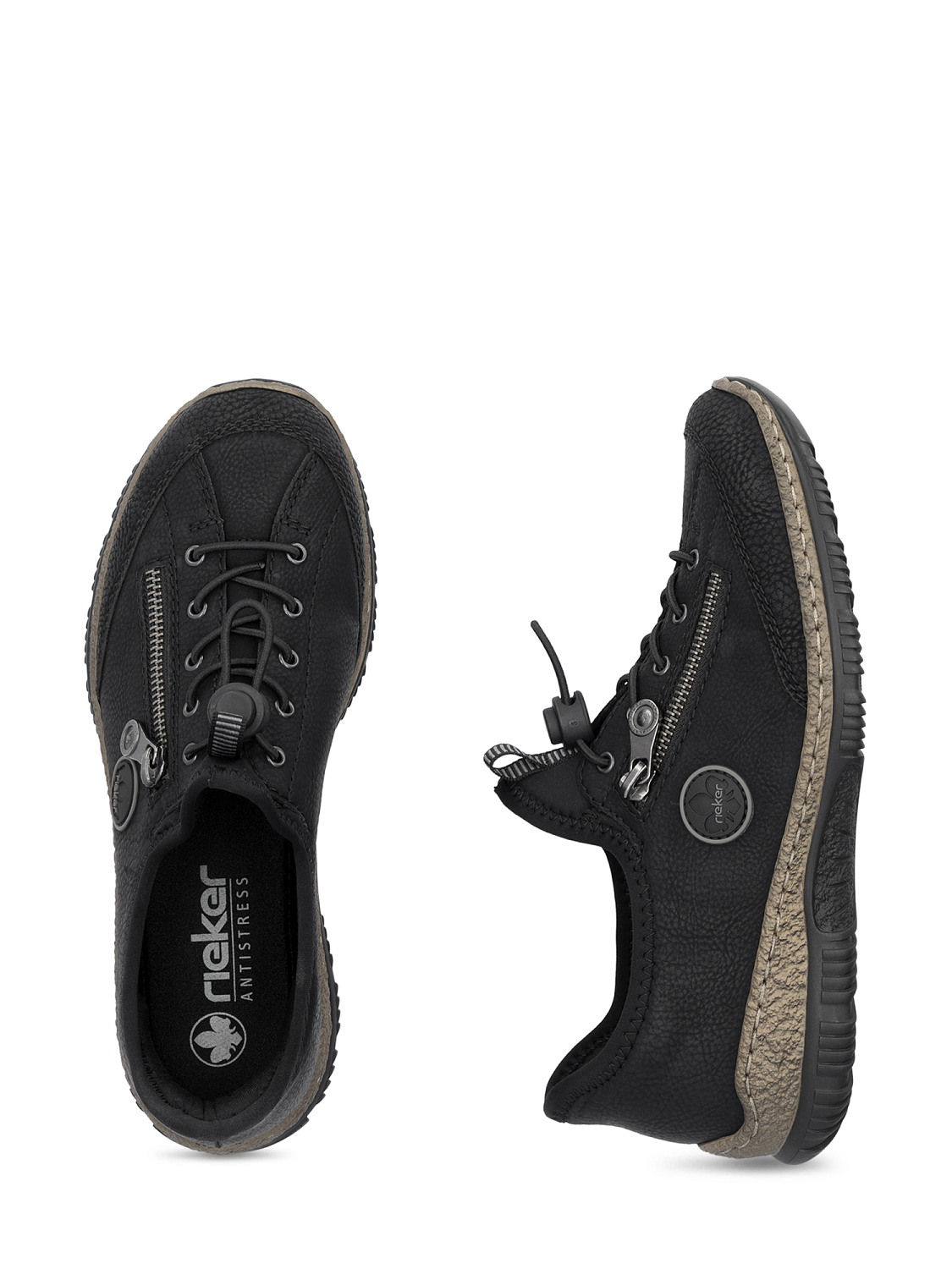Rieker Black Corc Sneaker