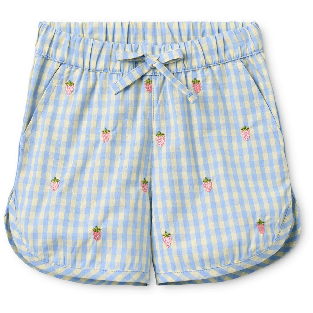 Køb Flöss Sky Berry Gingham Mille Shorts