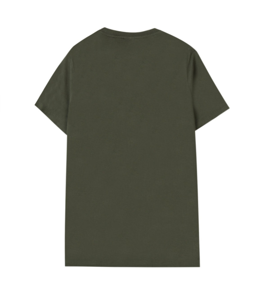 Camiseta listrada verde BOSS