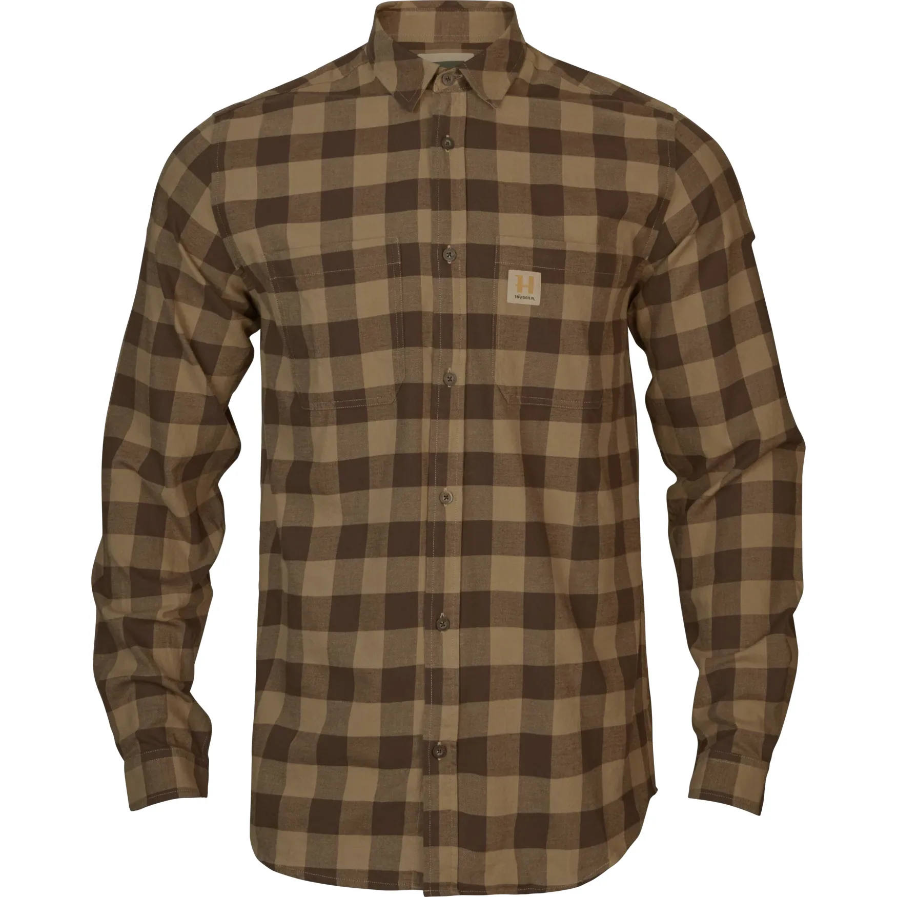 Härkila Härkila Scandinavian LS Shirt Antique Bronze Check