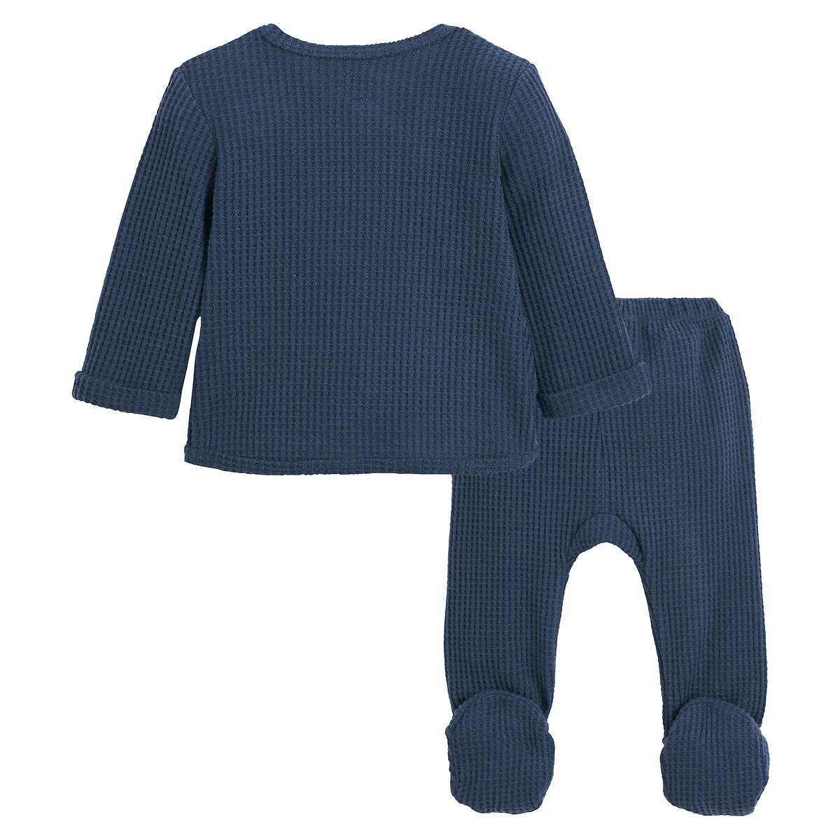COLEÇÃO LA REDOUTE<br>Conjunto de duas peças: blusa de alcinha e calça com pés