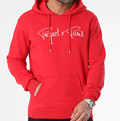 Sweat Capuche 1920010 Rouge