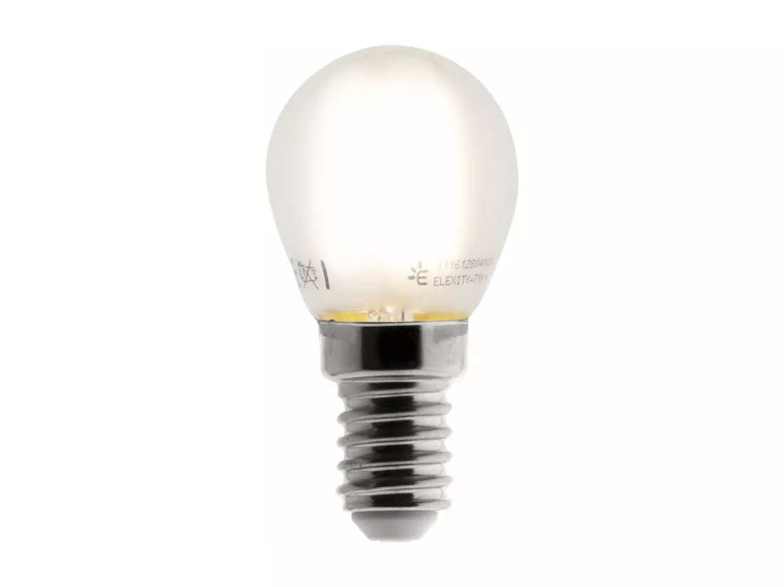 Ampoule déco filaments LED e E27 4W - Blanc chaud - 400lm 2700K - Zenitech