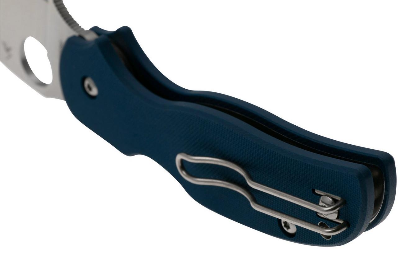 Spyderco Sage 5 CPM SPY27 C123GPCBL Cobalt Blue G10 zakmes