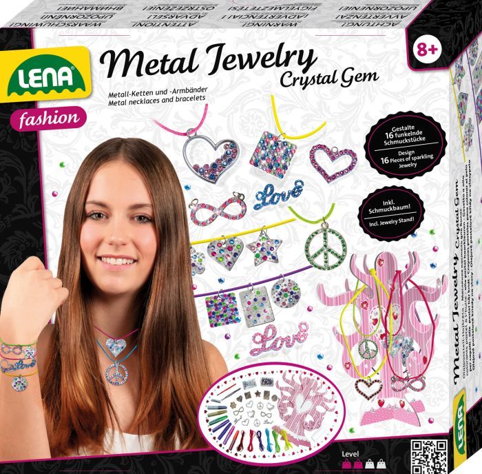 Schmuck-Set METAL JEWLRY CRYSTAL GEM