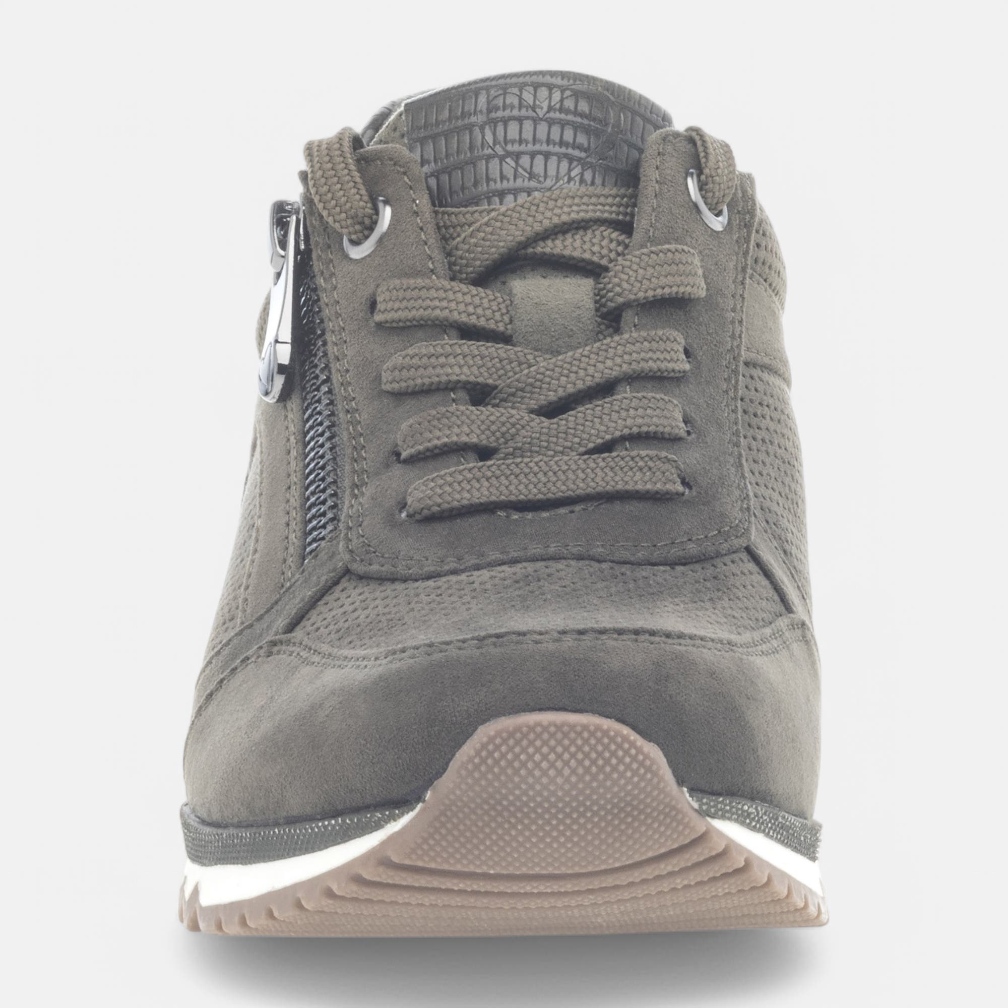 Baskets basses Femme kaki