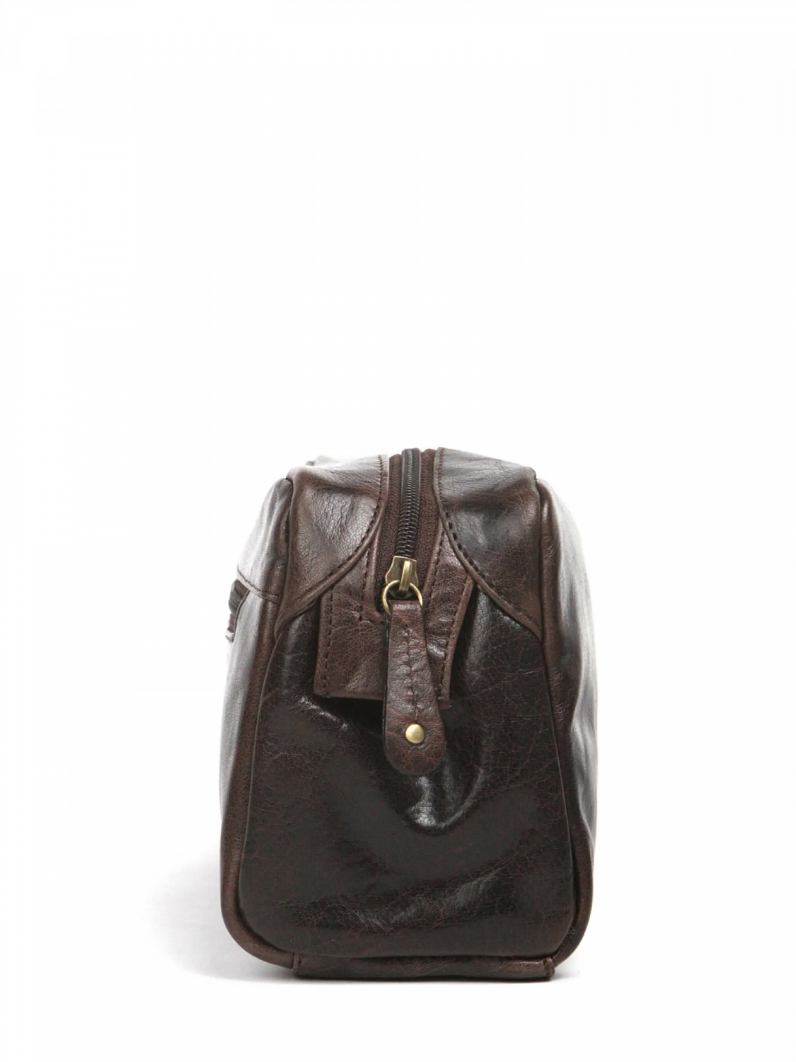 House of Sajaco Brown Toilet bag Skinn