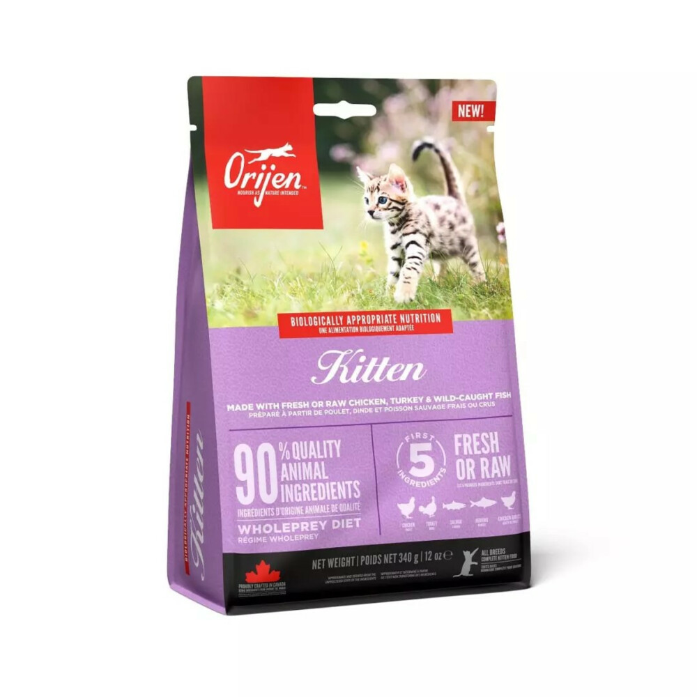 Orijen Whole Prey KattenvoerKitten340 gr
