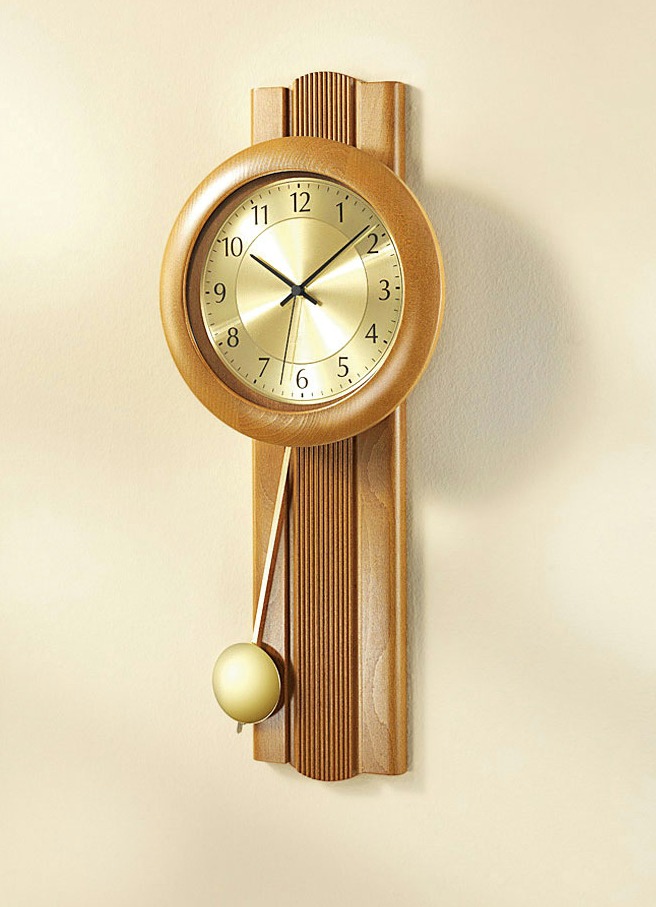 Wanduhr mit Funkuhrwerk