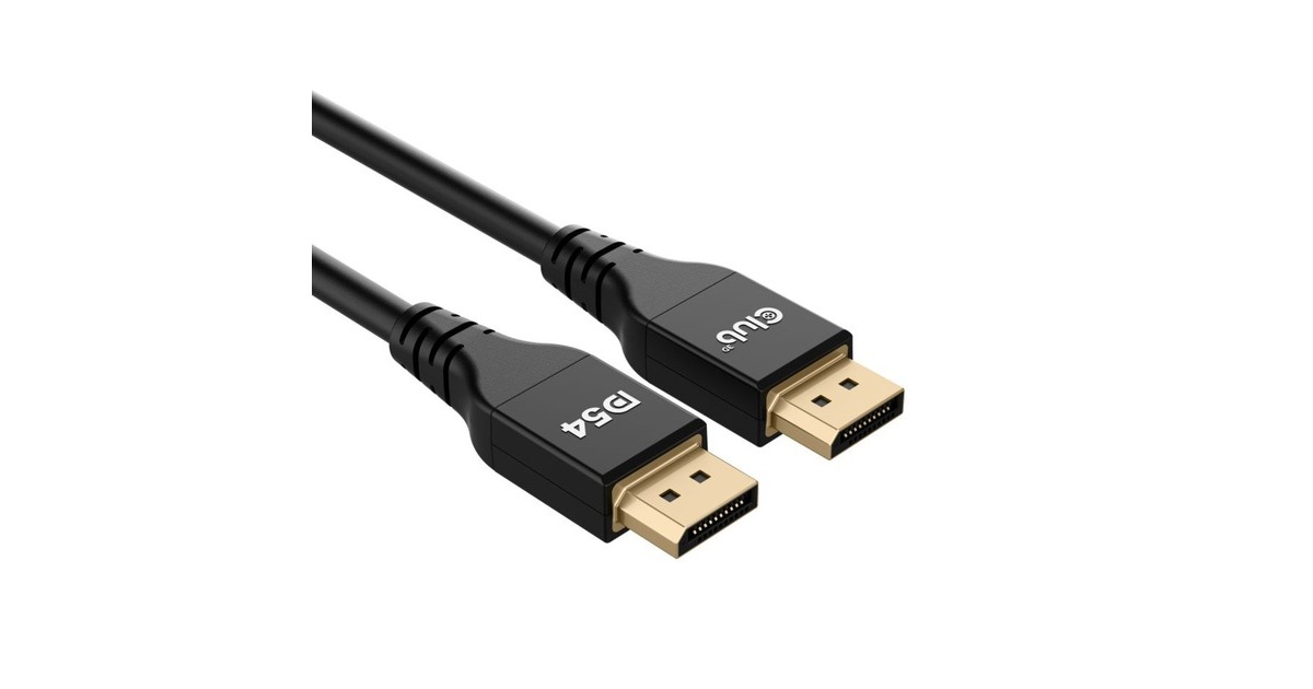 Club 3DDisplayPort 2.1 DP54 VESA Certified Cable 8K120Hz  kabel  (Zwart, 3 meter)