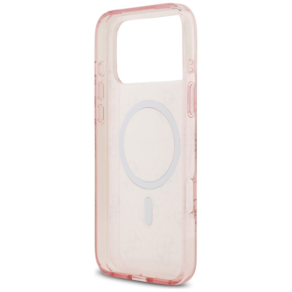 iPhone 17 Pro MagSafe Hardcase Hülle IML 4G Background (GUHMP17LH4DTEP) - Rosa