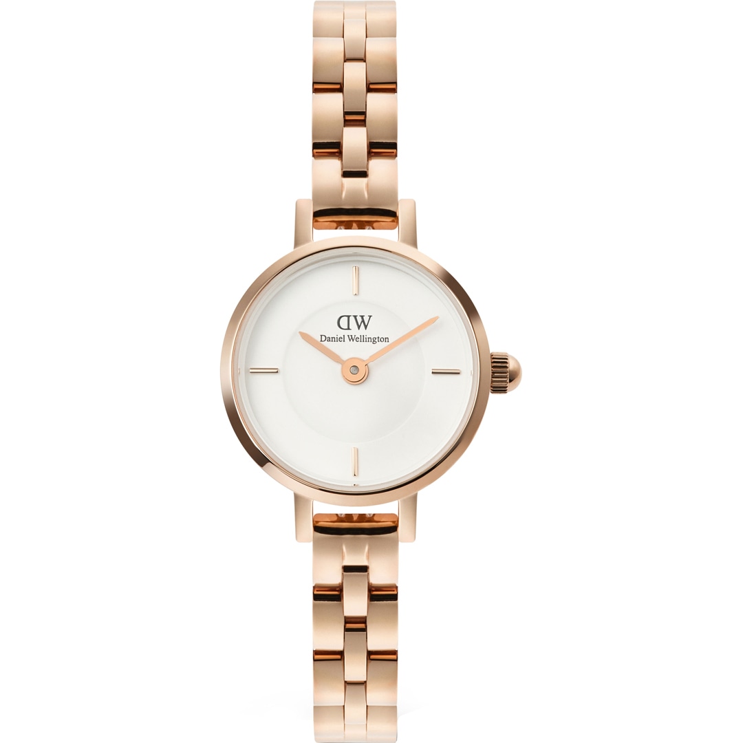 Daniel Wellington Petite Mini Arch 3-link White Rose