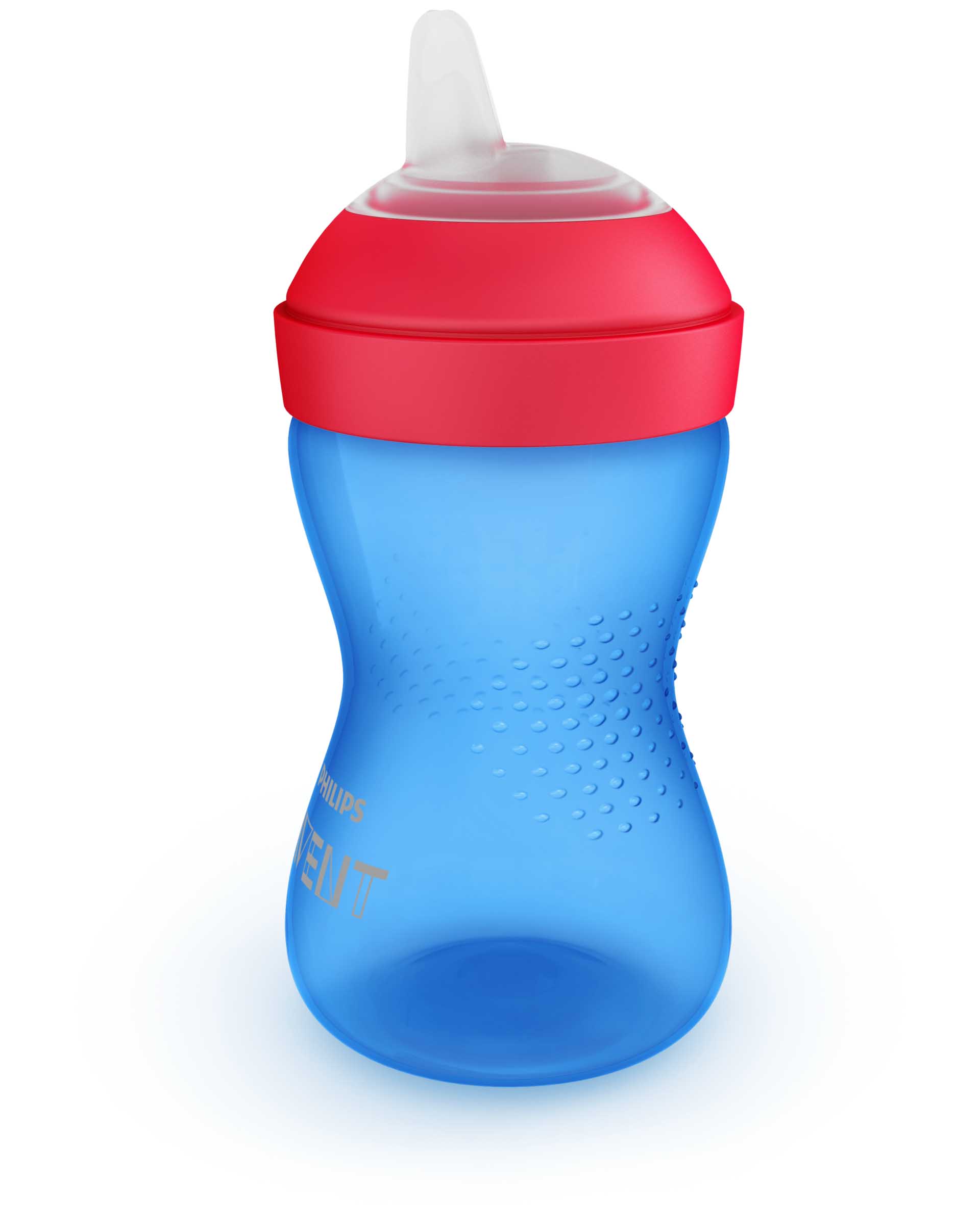 PHILIPS Schnabelbecher weich blau/rot 1 Stk