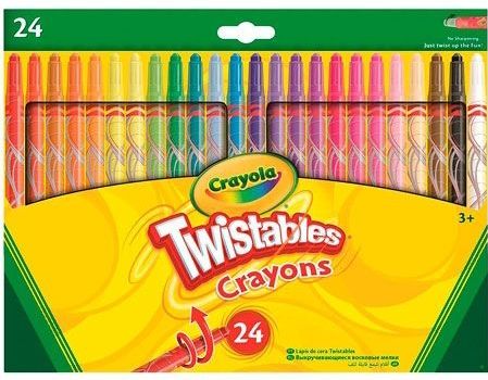 Crayola - Twistables - Kleurpotloden - 24 stuks