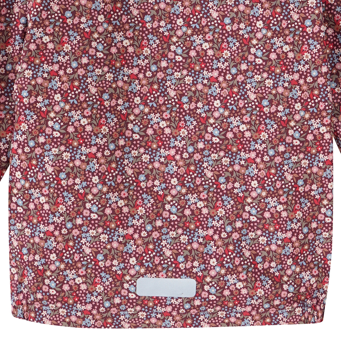 Topolino Pure Collection Mädchen Regenjacke im Millefleur-Design beere