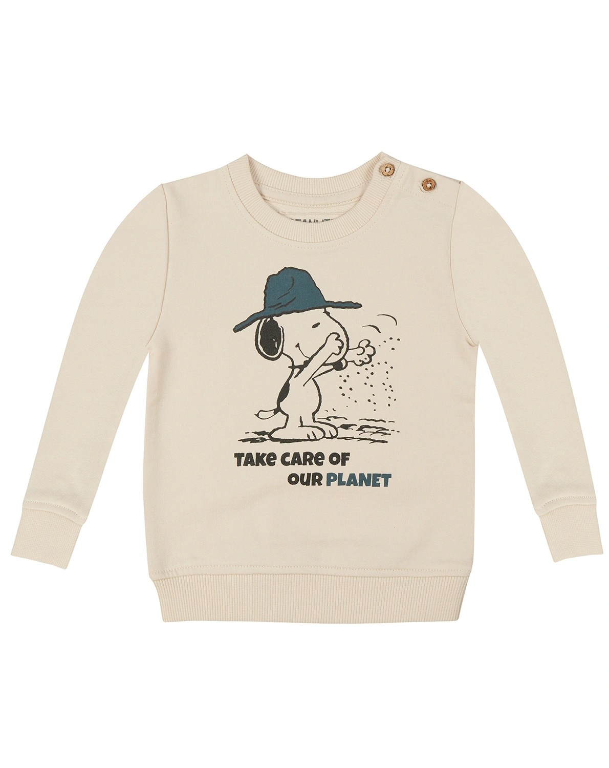Sweatshirt PEANUTS in offwhite nature